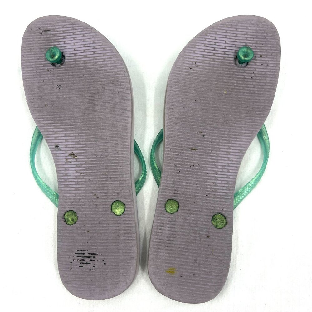 Havaianas Slim Paisage Palm Tree Flip Flop Sandals Women's 11/12 - Picture 3 of 3
